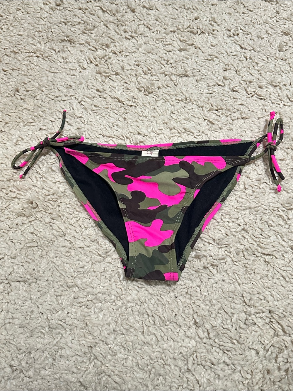 OP Pink & Camo Bikini Bottoms